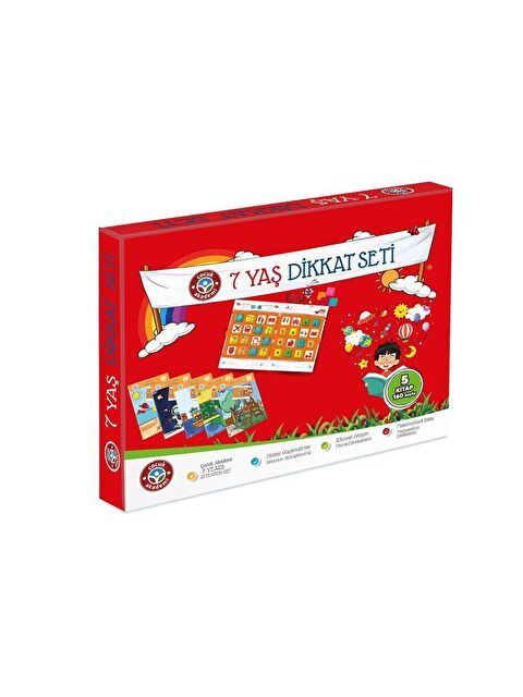 Çocuk Akademi 7 yaş Dikkat Seti - S000066572-20063