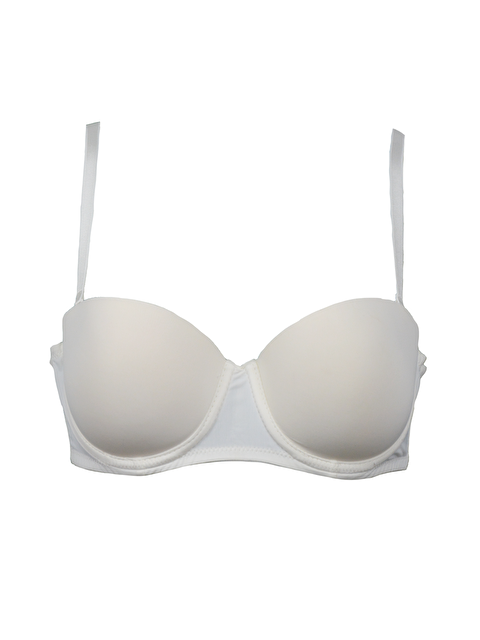 C&City Destekli Straplez Sütyen C18025 Ekru - S000222029-19965