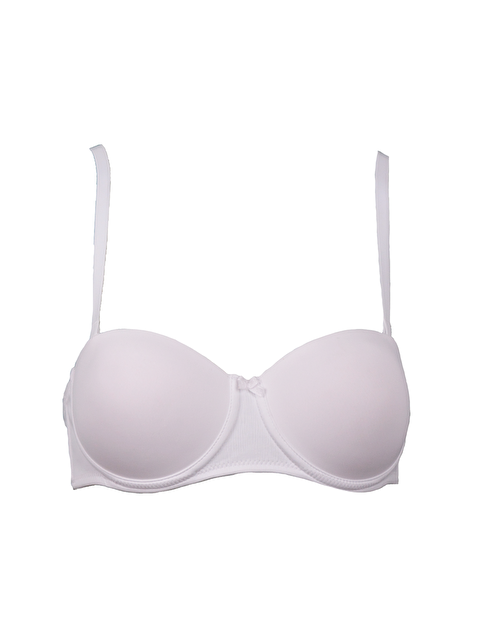 C&City Destekli Straplez Sütyen C17055 Beyaz - S000222006-20063