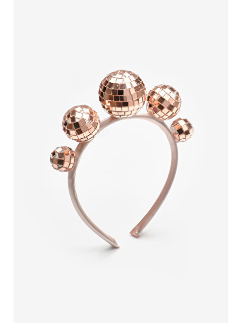 Le Mabelle Rose 5'li Disko Topu Figürlü Taç - S000390323-20028