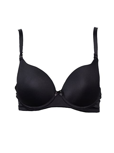 C&City Kulaklı Desteksiz Sütyen C17010 Siyah - S000222017-19351