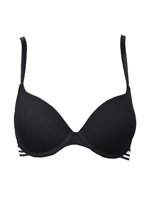 C&City Desteksiz Penye Sütyen C15116 Siyah - S000222020-19351