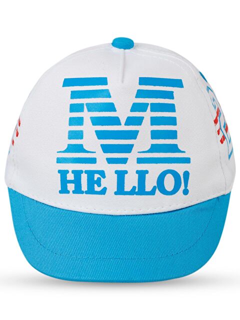 Civil Baby Hello Kep Şapka 1-3 Yaş Bebek Erkek - Bej Standart - S000359344-19966