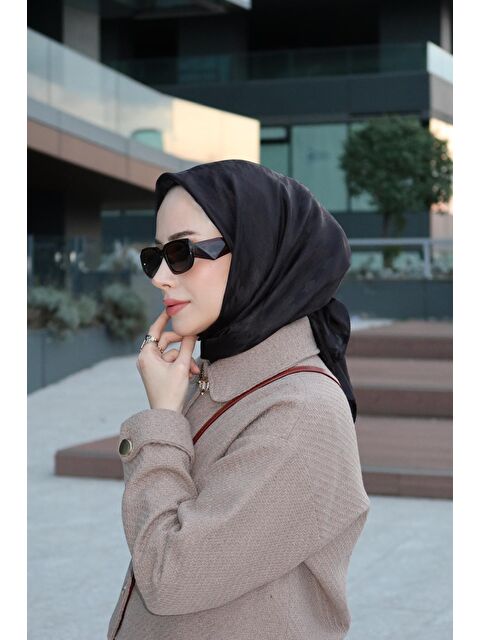 Jawel Kadın Tesettür Jakarlı Kazayağı Eşarp 1 - S000374408-19351