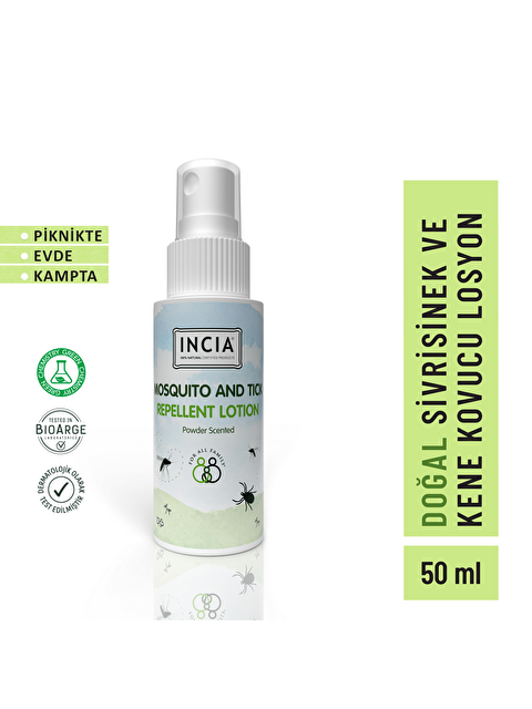 INCIA Sivrisinek ve Kene Kovucu Sprey Losyon Seyahat Boy 50ml - S000377513-10231