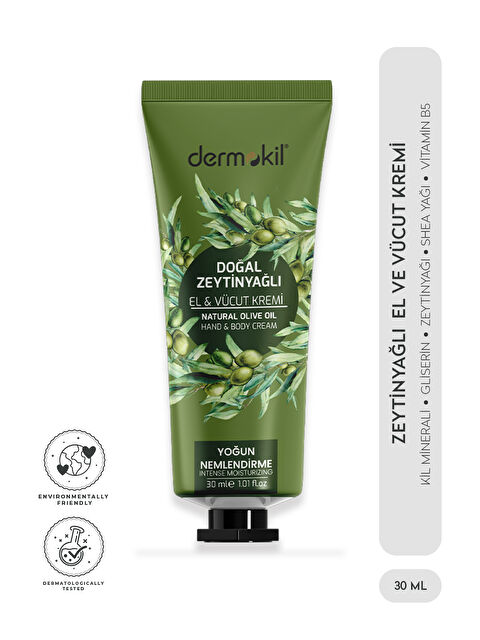 Dermokil Zeytinyağı El ve Vücut Kremi 30 ml - S000298151-23173