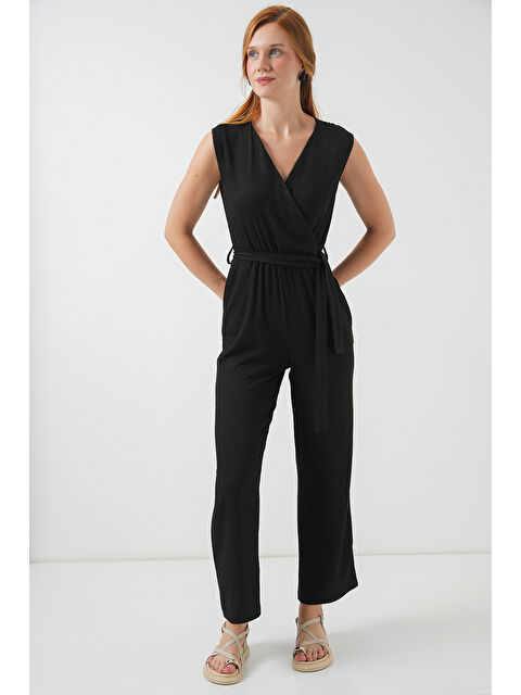 Bigdart 7021 Örme Tulum - Siyah - S000089702-19351