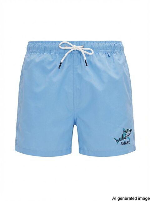 Bad Bear Shark Erkek Mavi Mayoşort