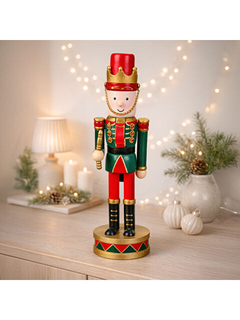 Evidea Deco Kurşun Asker Biblo - Yeşil - 30 cm - S000475584-18194