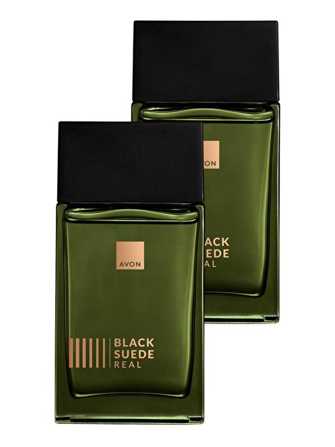 AVON Black Suede Real Erkek Parfüm Edt 100 Ml. İkili Set