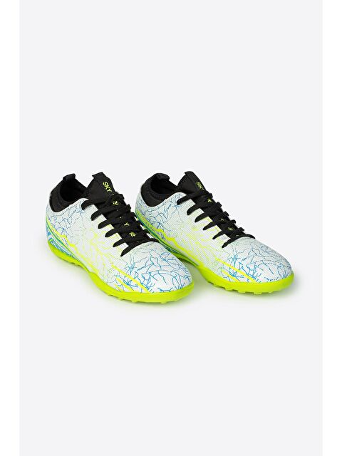 Letoon Yuvarlak Burunlu Bağcıklı Desenli Erkek Krampon Ayakkabı - S000150710-37473