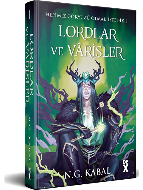 DEX Kitap Hepimiz Gökyüzü Olmak İstedik 1 - Lordlar Ve Vârisler (Yeşil Şömiz) - N. G. Kabal - S000174000-20063