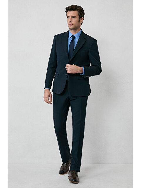 Kiğılı Polo Club 4 Drop Relaxed Fit Rahat Kesim Mevsimlik Mono Yaka Elastanlı Esnek Takım Elbise - S000418739-29672