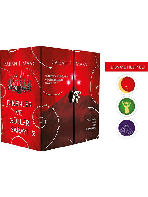 DEX Kitap Dikenler Ve Güller Sarayı Kutulu Set (Dövme Hediyeli) - Sarah J. Maas - S000117442-20063