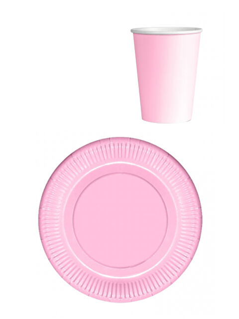 Le Mabelle Pembe 8'li Tabak Bardak Set - S000412790-20024