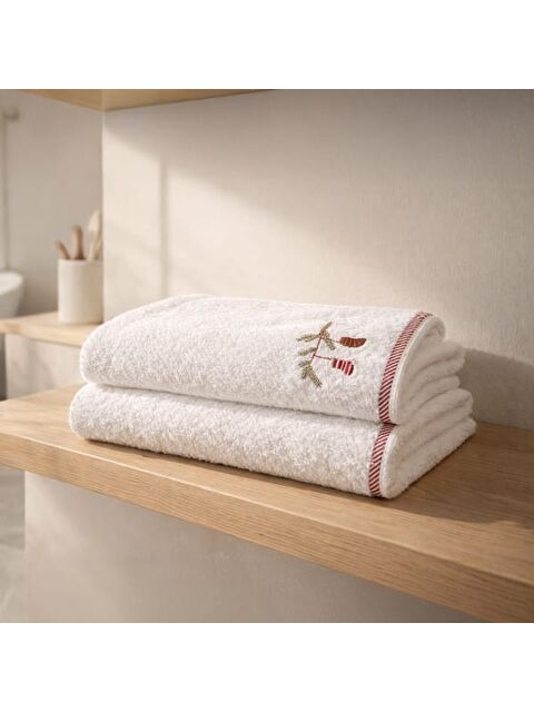 Evidea Soft Sock El Havlusu - Ekru - 30x50 cm - S000475743-19965