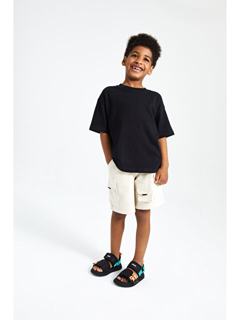 Vicco Juju Hafif Erkek Çocuk Siyah Sandalet - S000276780-19351