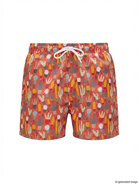 Bad Bear Areole Erkek Kırmızı Mayoşort