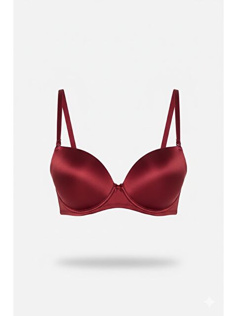 C&City Desteksiz Damla Sütyen C17025 Bordo - S000222008-19951