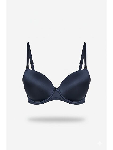 C&City Desteksiz Damla Sütyen C17025 Lacivert - S000222008-21164