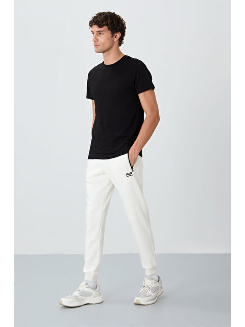 Air Jones Cesar Ekru Cepli Şardonlu Erkek Eşofman Alt - 84929 - S000083579-19965