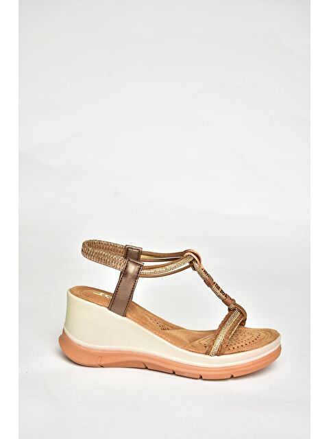 Fox Shoes Taba Kadın Sandalet U2589259 - S000401061-14955