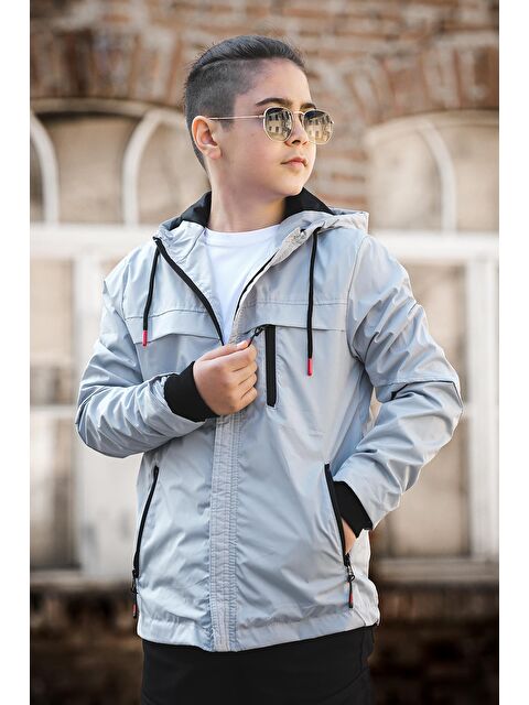 Pina Kids Erkek Çocuk Kapüşonlu İçi Astarlı Cepli Mevsimlik Mont 2016 - S000109026-20600