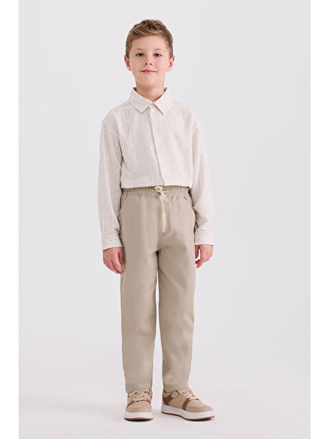 Panço Erkek Çocuk Bej Pantolon - S000524688-19928