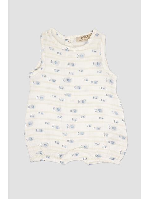 Panço Yenidoğan Balık Desenli Tulum - S000297030-19965