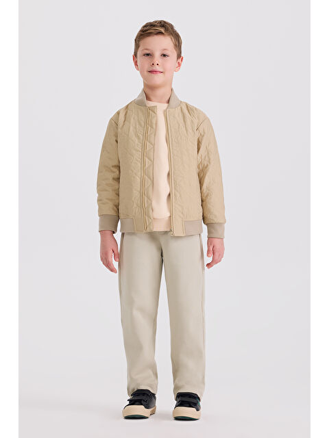 Panço Erkek Çocuk Bej Mont - S000524803-19928