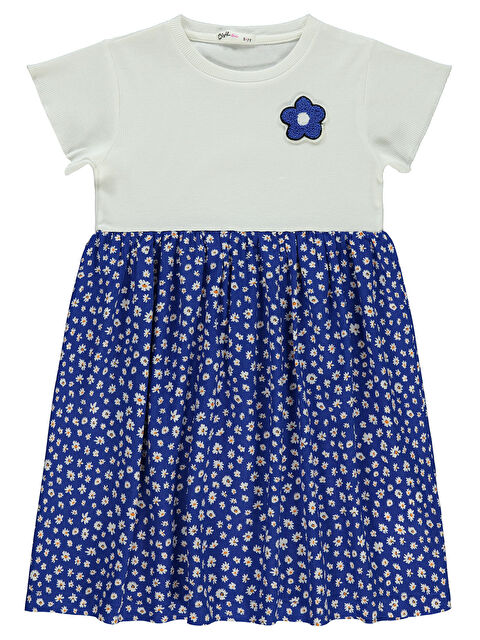 Civil Girls Kız Çocuk Elbise 6-9 Yaş Saks