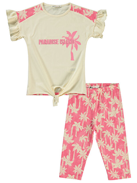 Civil Girls Kız Çocuk Takım 6-9 Yaş Gül