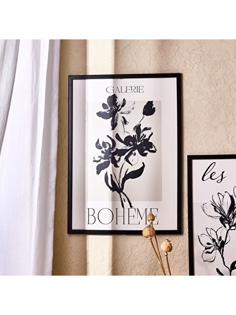 Evidea Deco French Cottage Galerie Boheme Çerçeveli Tablo - Siyah - 50x70 cm - S000475580-19351