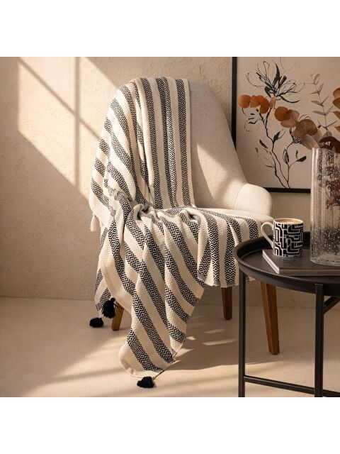 Evidea Soft Hill Koltuk Örtüsü - Lacivert - 115x200 cm - S000413321-21164