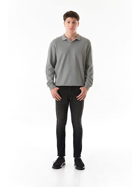 Fullamoda Fermuarlı Skinny Jean Pantolon - S000262083-19351