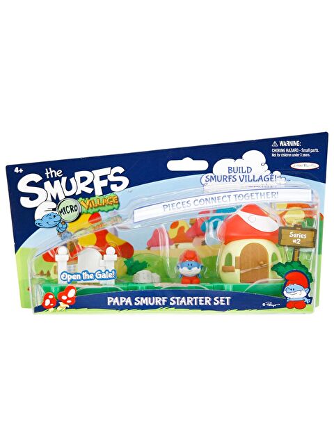 Jakks Pacific Şirinler Şirin Baba Mikro Figür Oyun Seti - S000242579-23173