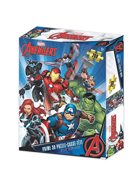 Prime 3D Avengers 200 Parça Puzzle 33032 - S000242733-23173
