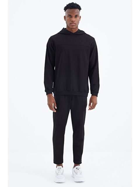 Air Jones Kelvin Siyah Kelvin Basic Erkek Eşofman Takım - 85230 - S000089502-19351