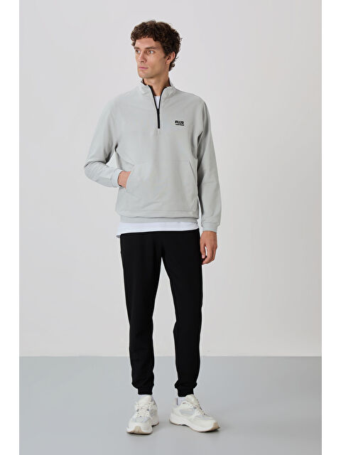 Air Jones Herbert Taş - Siyah  Dik Yaka Eşofman Takım - 85233 - S000089504-25636