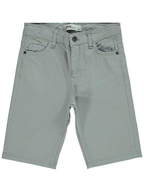 Civil Boys Erkek Çocuk Kapri 6-9 Yaş Gri