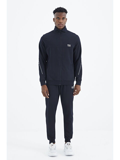 Air Jones Lacivert Standart Kalıp Eşofman Takım - 85229 - S000089509-21164