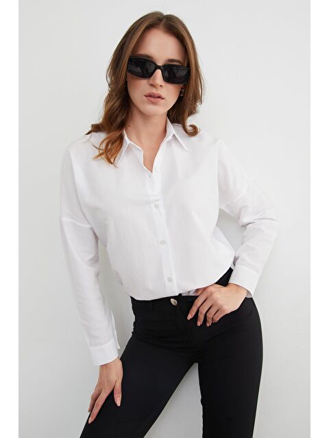 Fullamoda Basic Düğmeli Gömlek - S000447511-20063