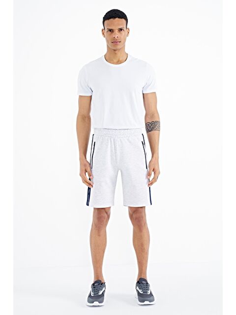 Air Jones Alfred Kar Melanj Standart Kalıp Erkek Şort - 81244 - S000030852-2090