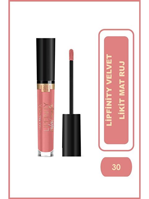 Max Factor Mat Ruj - Lipfinity Velvet Matte Rg Lipstick 030 Coolcoral 3.5Ml 17Iv 8005610629735 - S000333914-19959