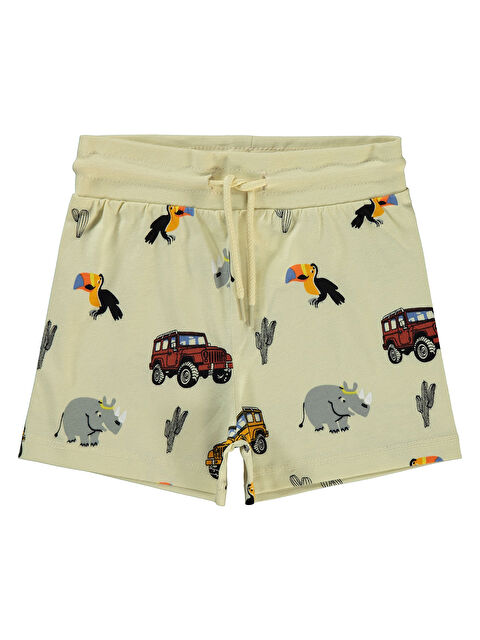 Civil Boys Erkek Çocuk Şort 2-5 Yaş Taş Rengi