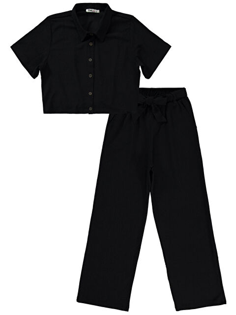Civil Girls Kız Çocuk Takım 10-13 Yaş Siyah