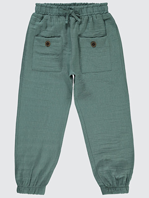 Civil Girls Kız Çocuk Pantolon 10-13 Yaş Su Yeşili