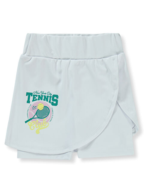 Civil Girls Kız Çocuk Şort 2-5 Yaş Beyaz