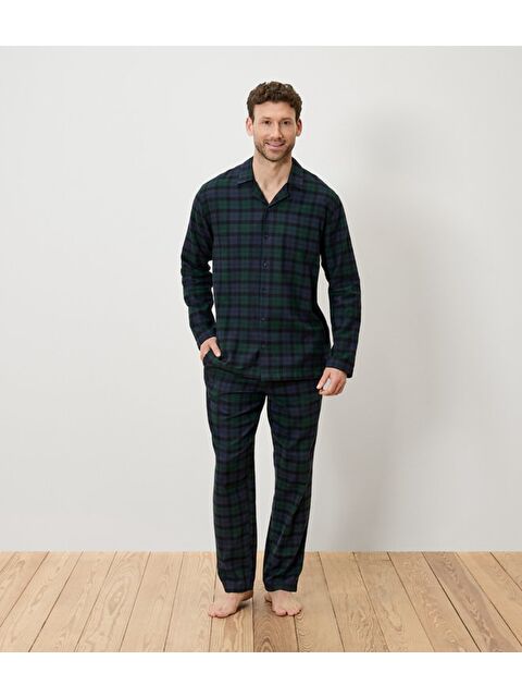 Tchibo Erkek Flanel Pijama Takımı - S000486346-17234