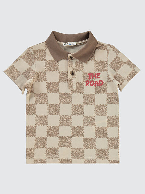 Civil Boys Erkek Çocuk Tişört 2-5 Yaş Açık Bordo - S000199053-19951